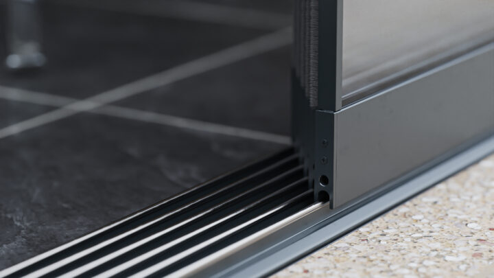 6-Rail Steellook Glazen Schuifwand - Afbeelding 7