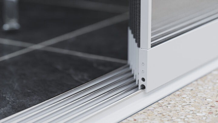 6-Rail Steellook Glazen Schuifwand - Afbeelding 5