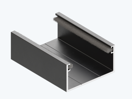 Glasopvang glazen schuifwanden