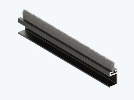 tochtstrip voor glazen schuifwanden